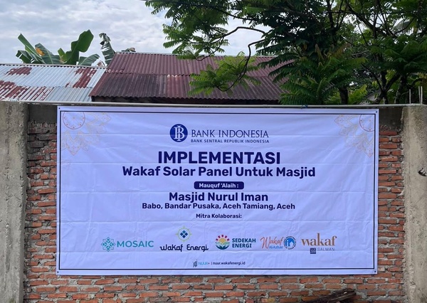 Implementasi Program Wakaf Solar Panel Untuk Masjid